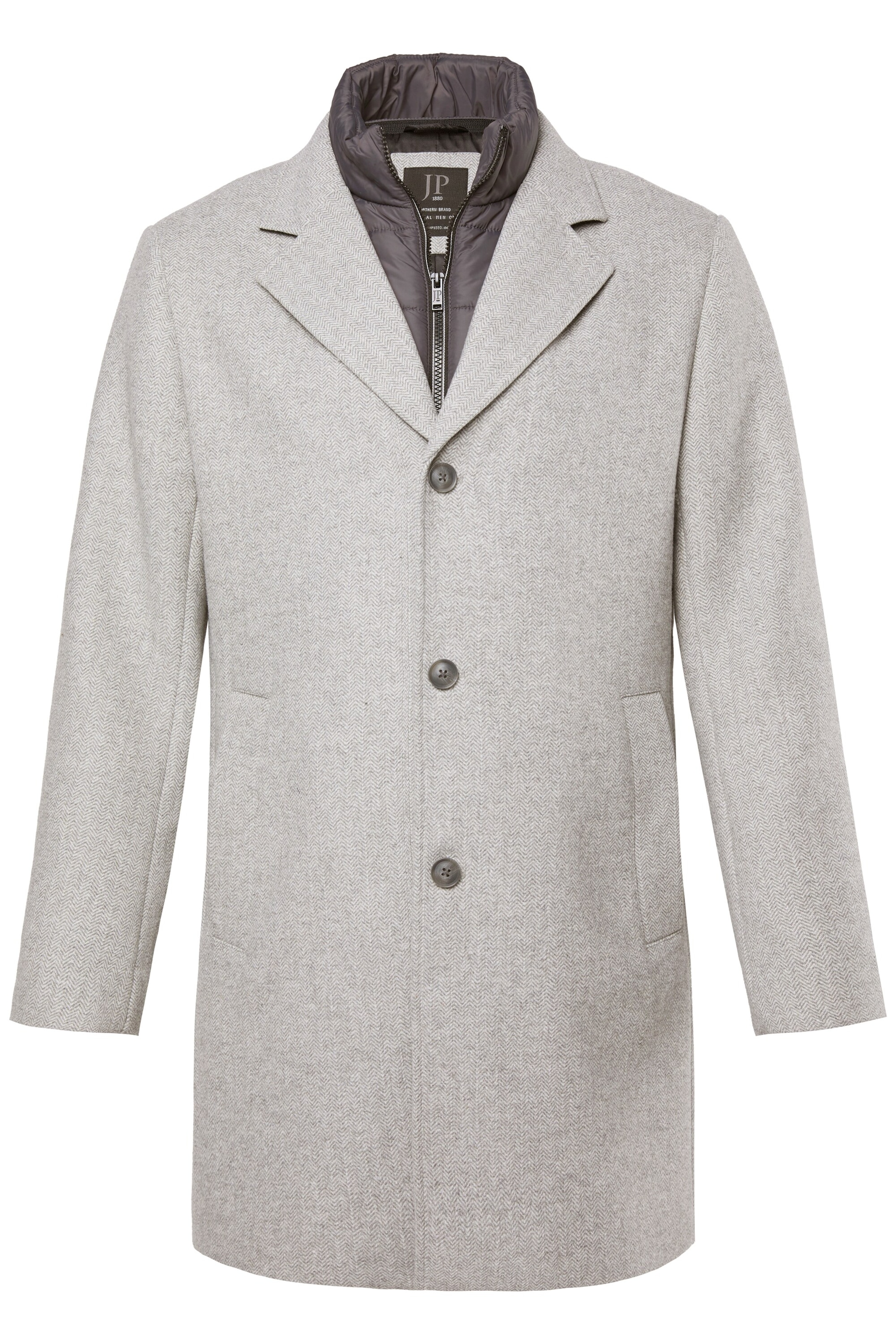 JP1880 Winter coat in Grey: front