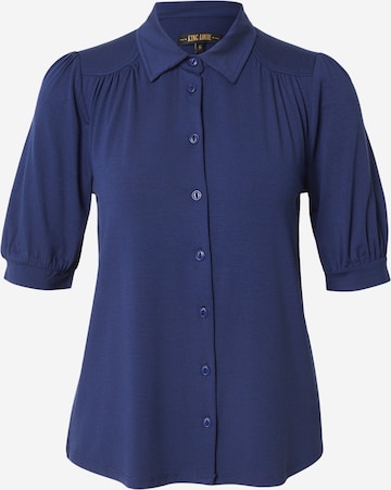 King Louie Bluse 'Carina' i blå: forside