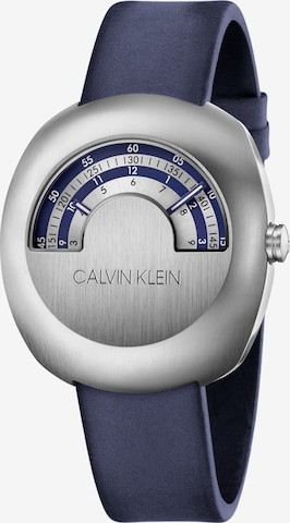 Calvin Klein Uhr in Blau: front