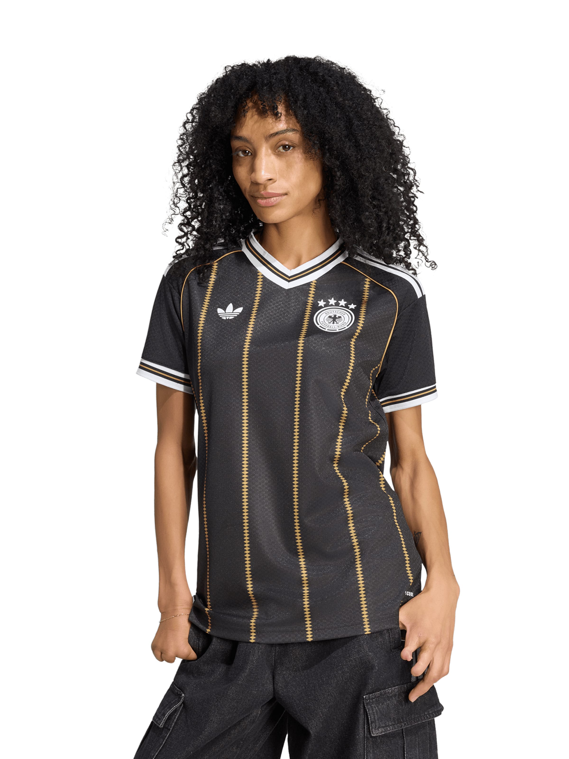 ADIDAS ORIGINALS Jersey 'Deutschland 26' in Black: front