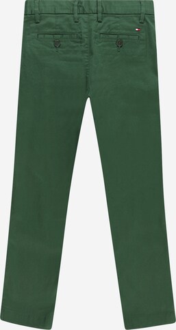 TOMMY HILFIGER - Slimfit Pantalón en verde