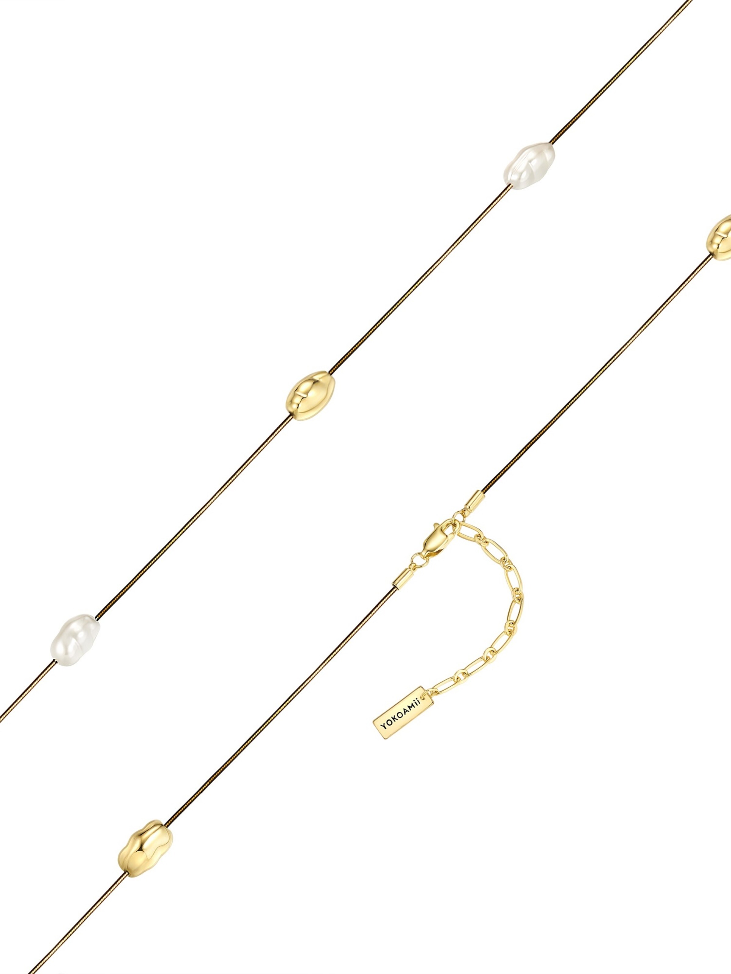 Yokoamii Necklace in Gold