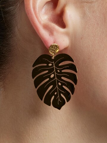 Luxenter Earrings 'Mizay' in Gold