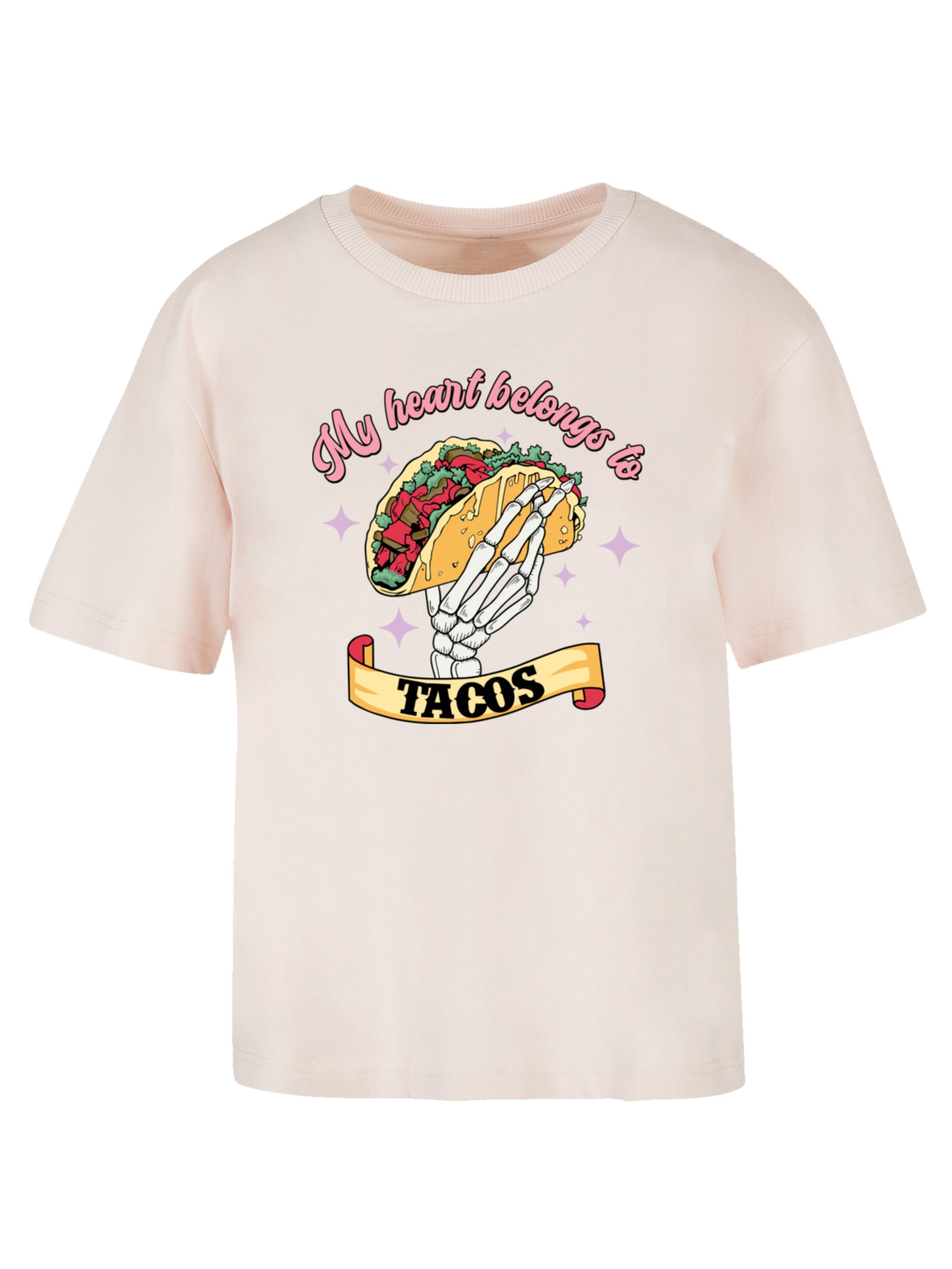 F4NT4STIC Shirt in Roze: voorkant