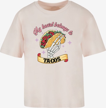 F4NT4STIC Shirt in Roze: voorkant