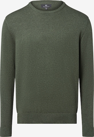 Pull-over Nils Sundström en vert : devant