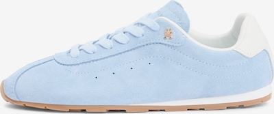 Sportbačiai be auliuko iš TOMMY HILFIGER, spalva – šviesiai mėlyna / balta, Prekių apžvalga