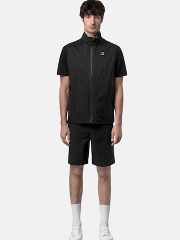 K-Way Regular Outdoor trousers 'K-WAY NESILIER TRAVEL BERMUDA' in Black