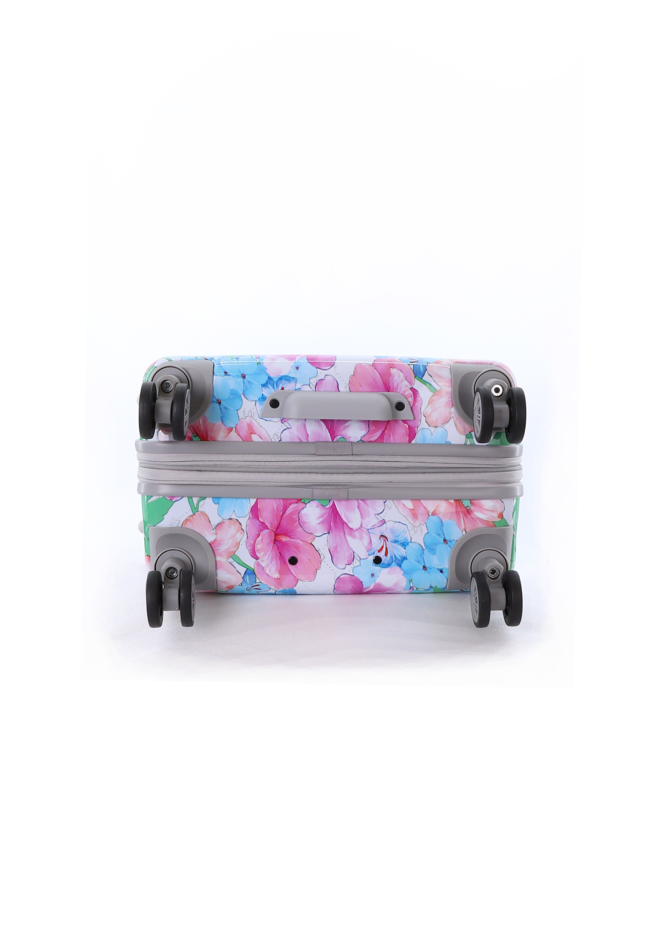ELLE Suitcase 'Flower' in Purple
