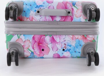 ELLE Suitcase 'Flower' in Mixed colors