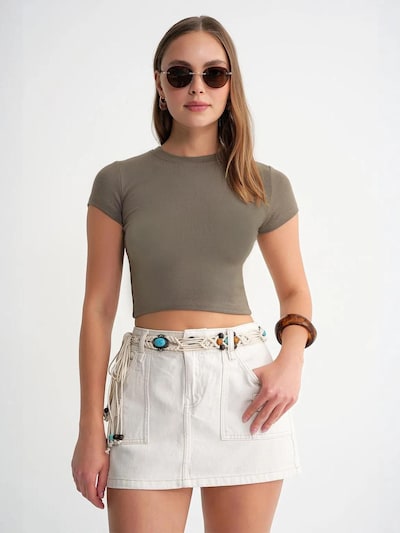 MixRay Shirt 'T-Shirts' in L in Khaki, Item view