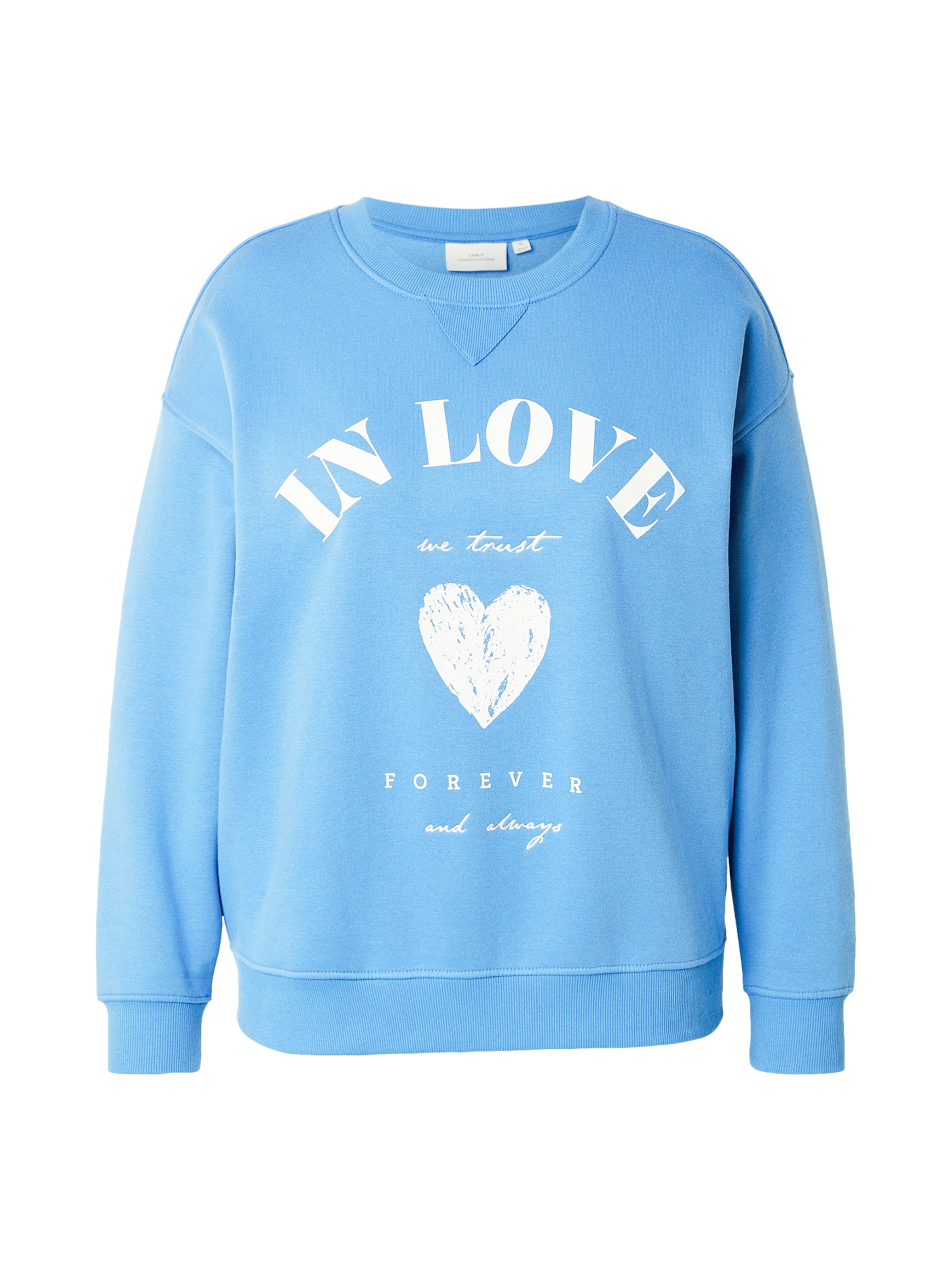 ONLY CarmakomaSweater majica 'CARSOFIA' - plava boja: prednji dio