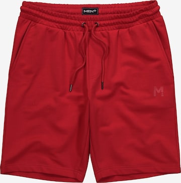Pantalon Men Plus en rouge : devant