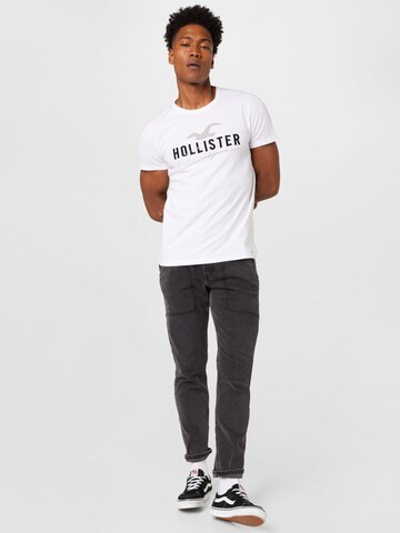 HOLLISTER T-Shirt in Weiß