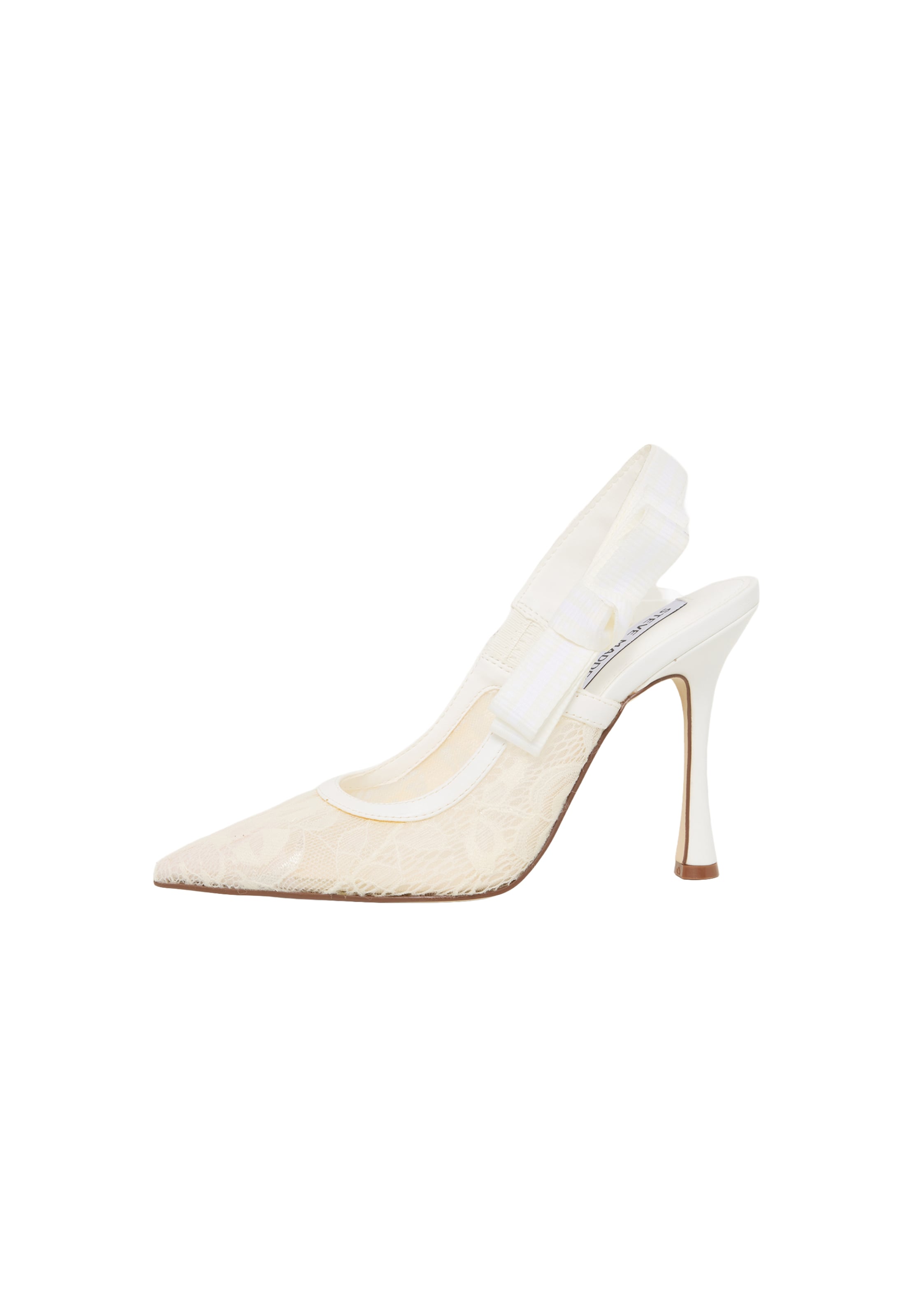 STEVE MADDEN Γόβες slingback 'Brylie' σε λευκό: μπροστά