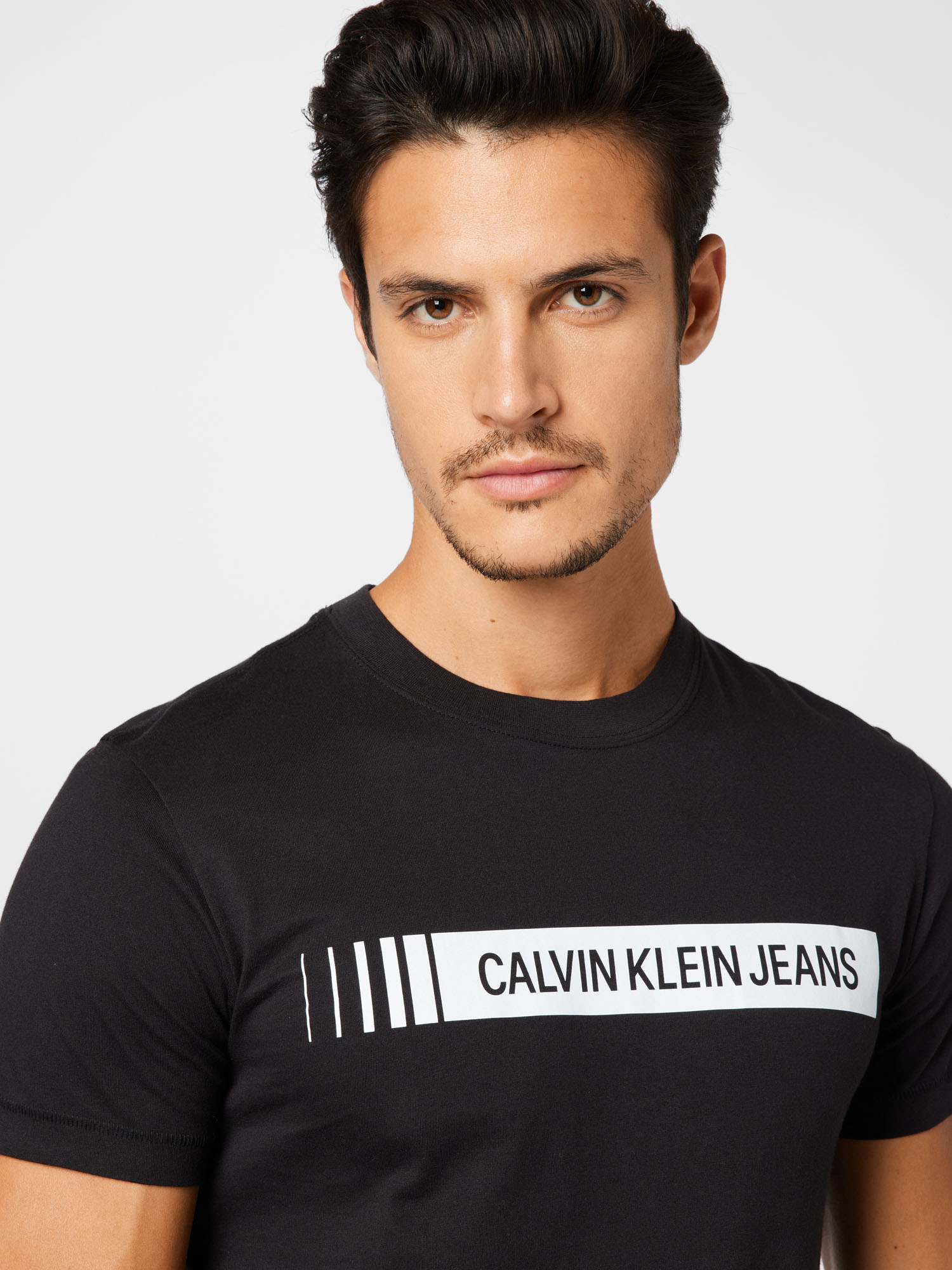 Odzież aPAnN Calvin Klein Jeans Koszulka w kolorze Czarnym 