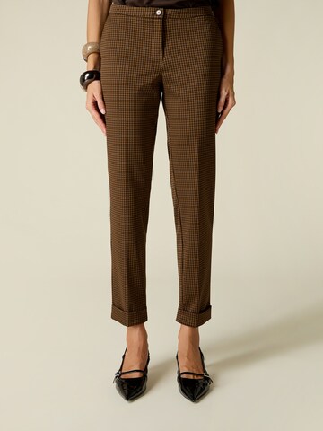 regular Pantaloni di oltre in marrone