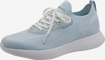 Baskets basses Tamaris en bleu : devant