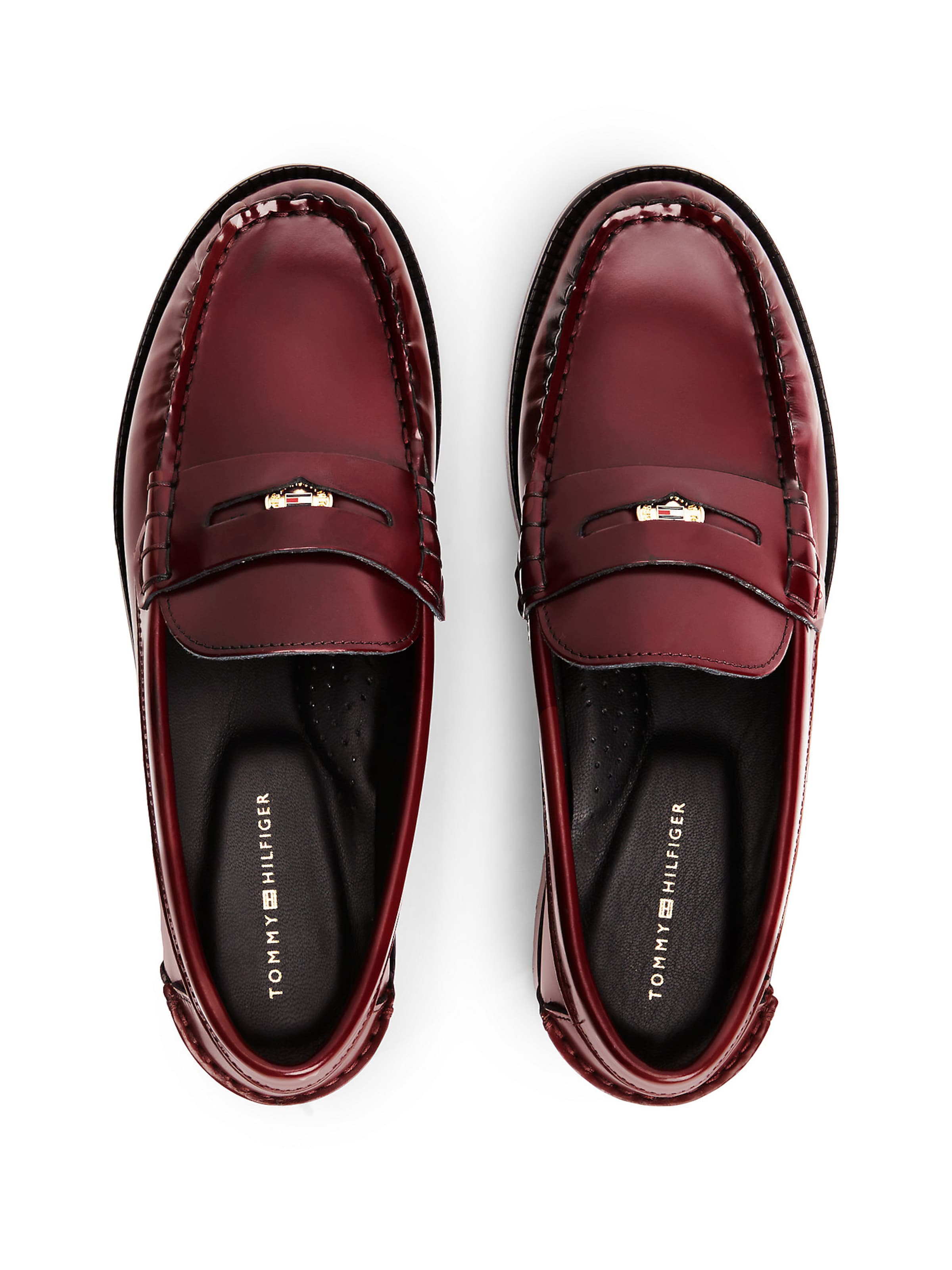 TOMMY HILFIGER Mocassins in Rood
