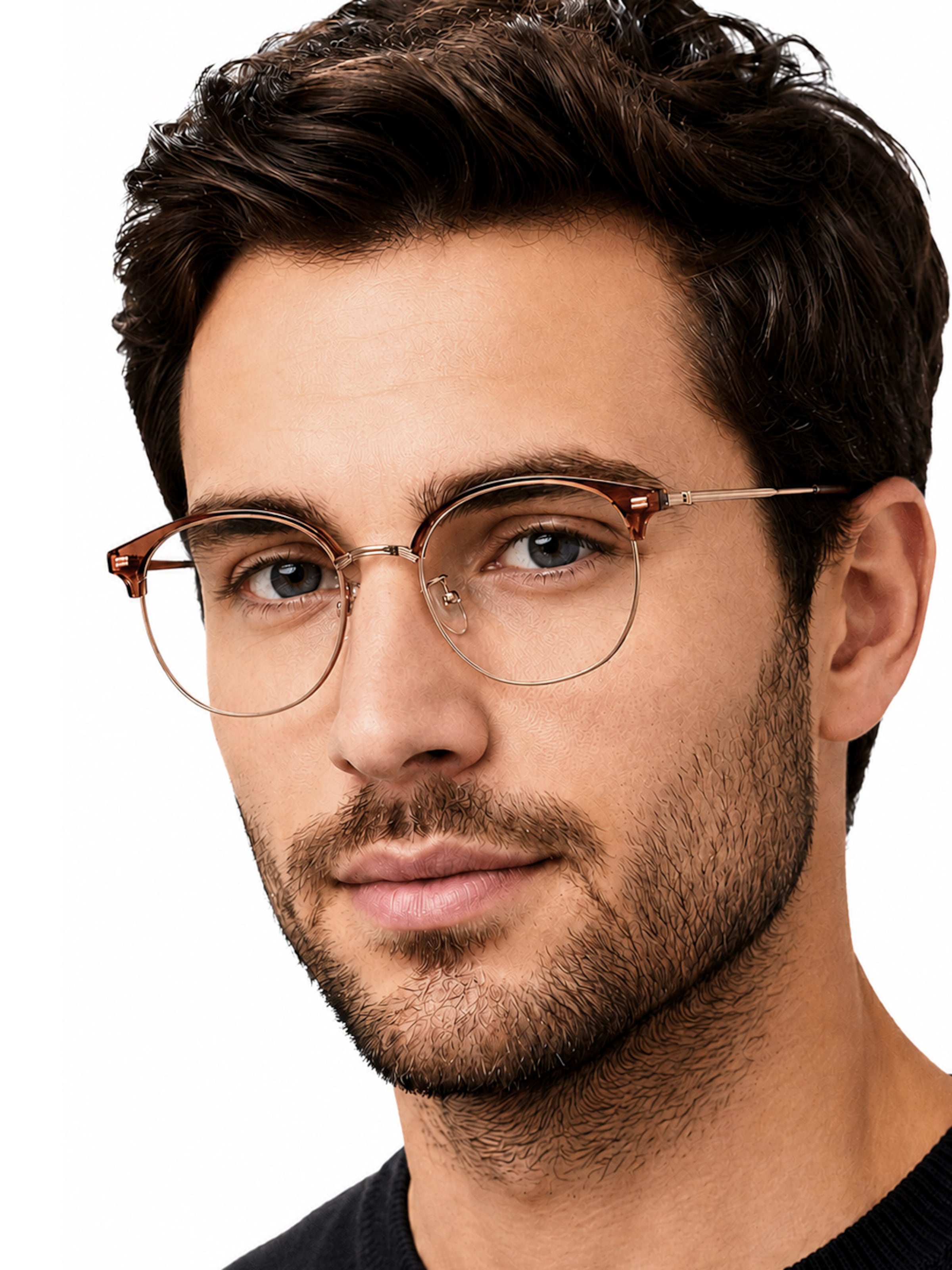 Lunettes 'Nerd' VEYREY en or