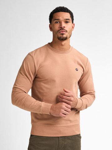 Petrol Industries - Sudadera 'Seaviewpark' en marrón: frente