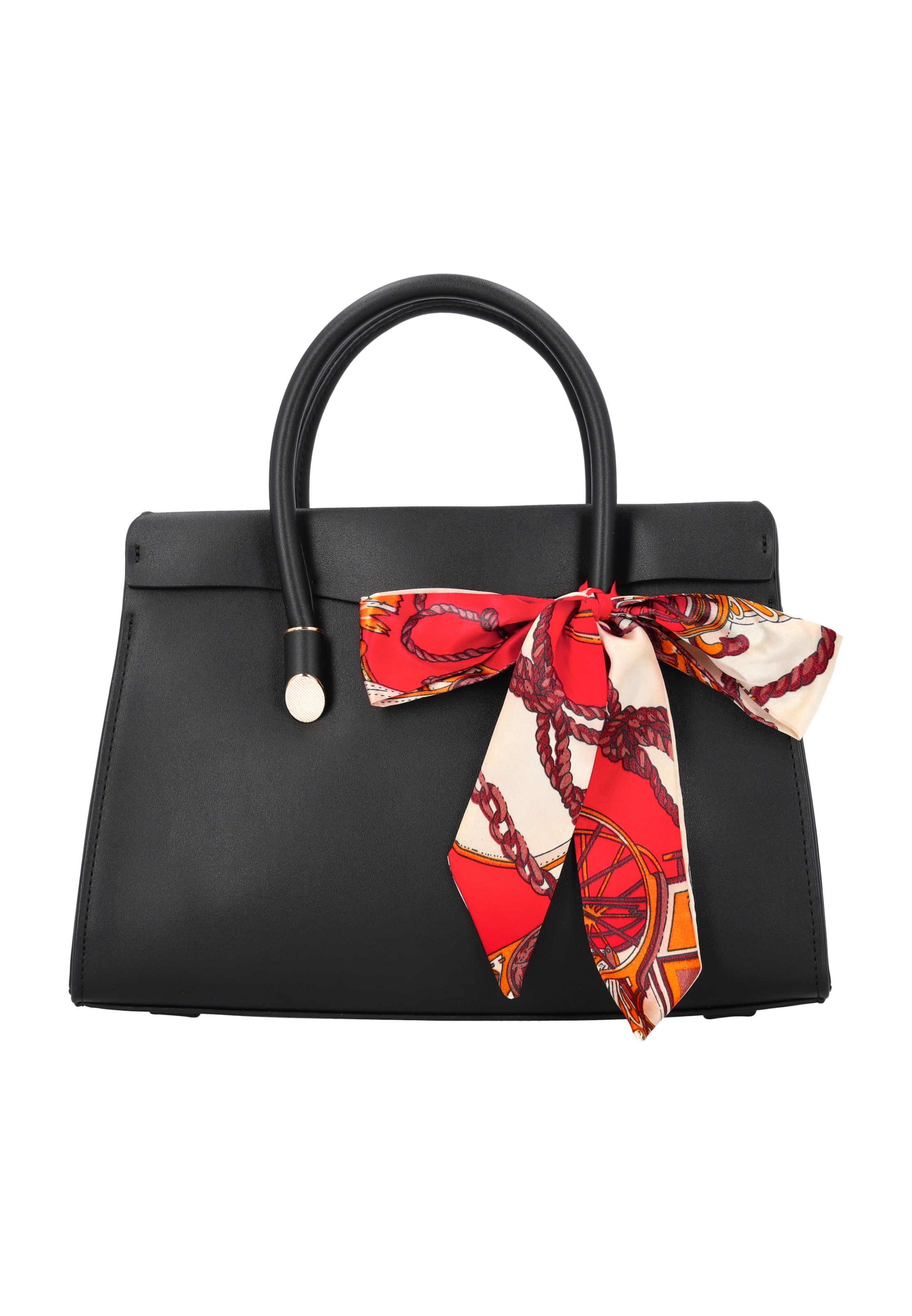 usha BLACK LABEL Handtas in Zwart: voorkant