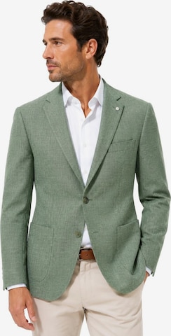 Guild Super Slim Fit Business Blazer 'Extra Slim fit Herren Sakko' in Green: front
