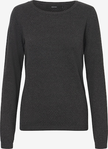 VERO MODA Свитер 'Care' в Серый: спереди