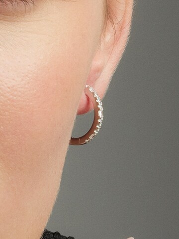 Luxenter Oorbellen 'Lujae' in Zilver