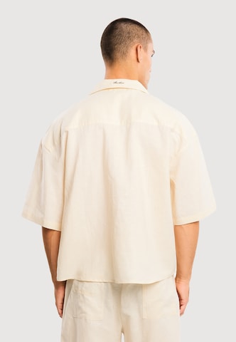 Fit confort Chemise Another Cotton Lab en blanc
