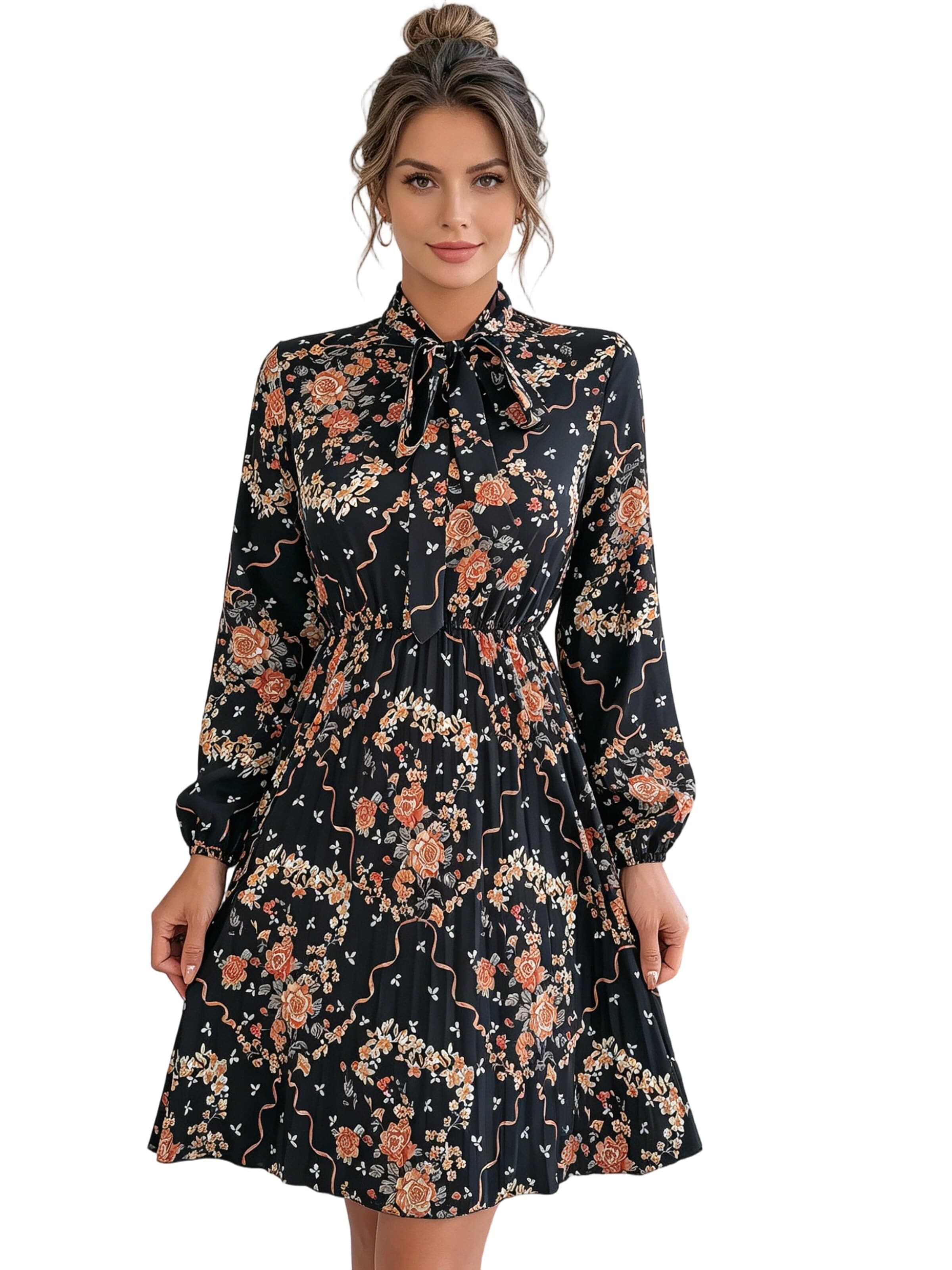 Yesfashion Kleid‌‌‌‌‌‌‌‌ in Schwarz