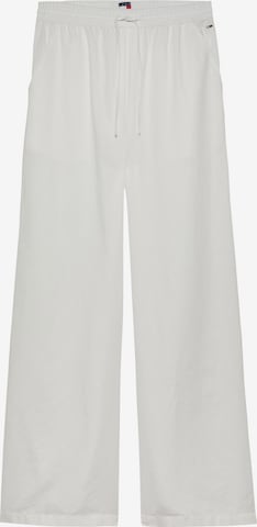 Tommy Jeans Wide leg Trousers in White: front