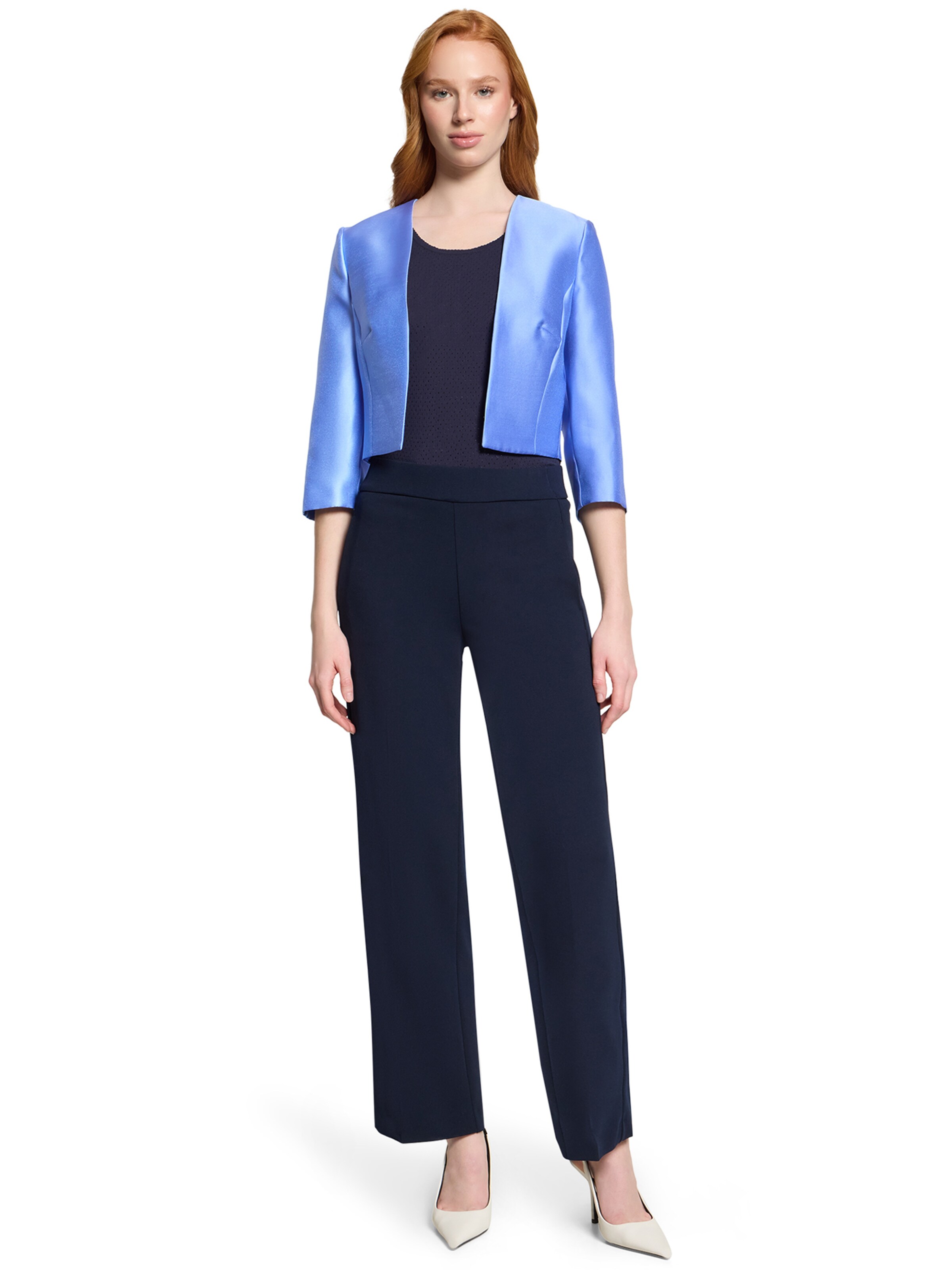 Boléro Vera Mont en bleu