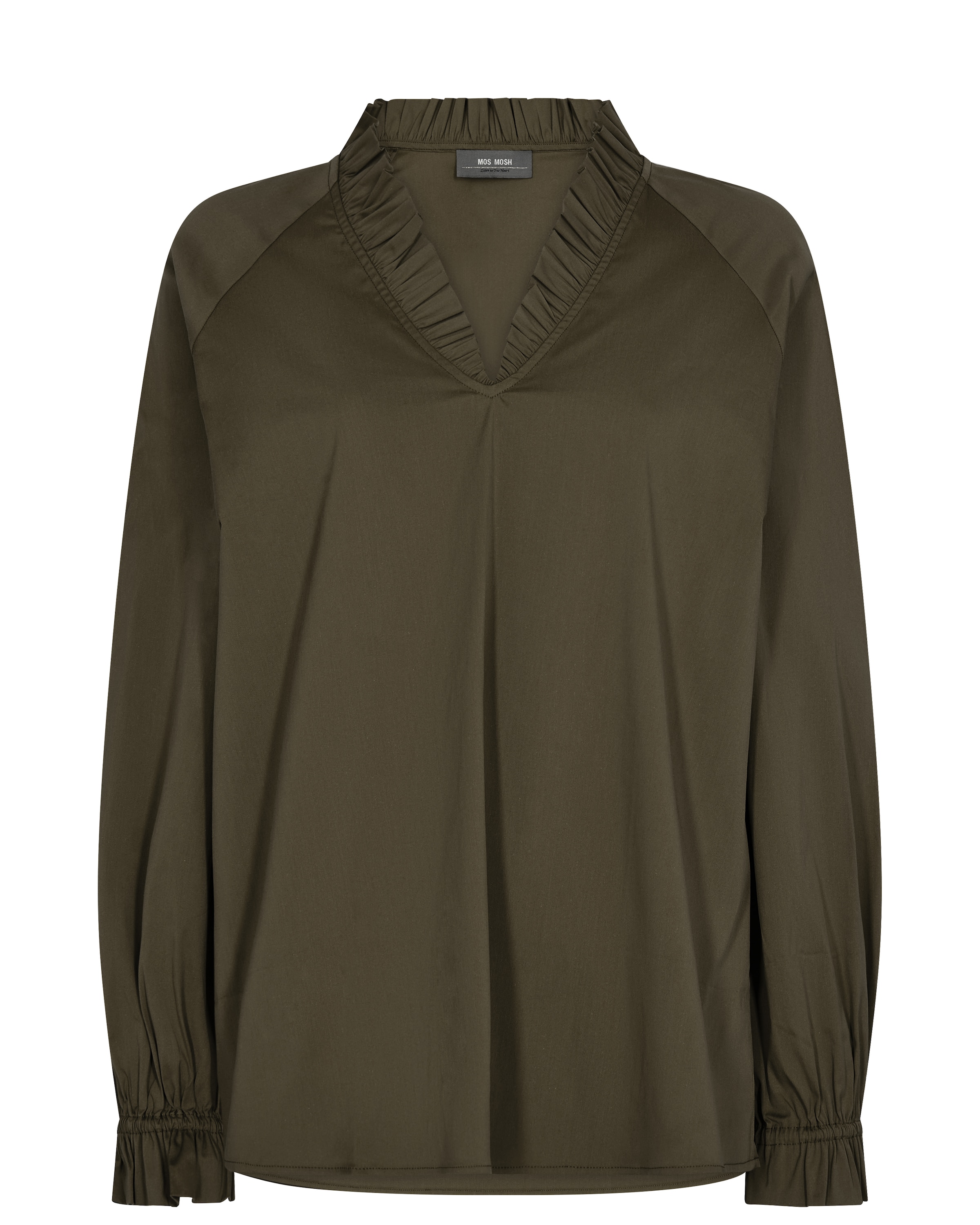 MOS MOSH Blouse in Green: front