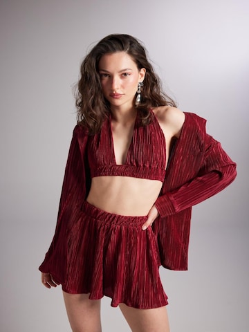 HOLLY LOLLY Bluse in Rot