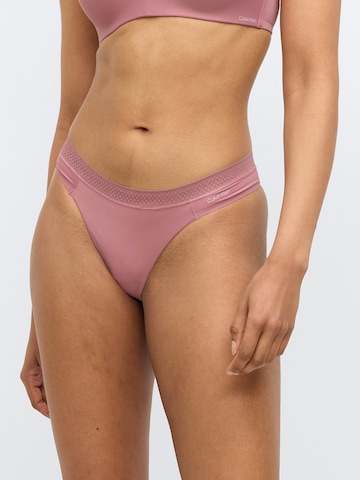 String Calvin Klein Underwear en rose