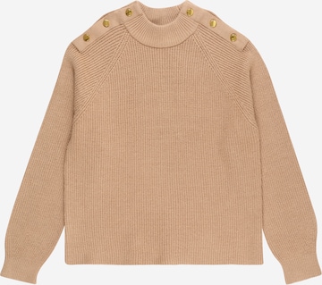 Vero Moda Girl Trui 'HOLLY' in Beige: voorkant