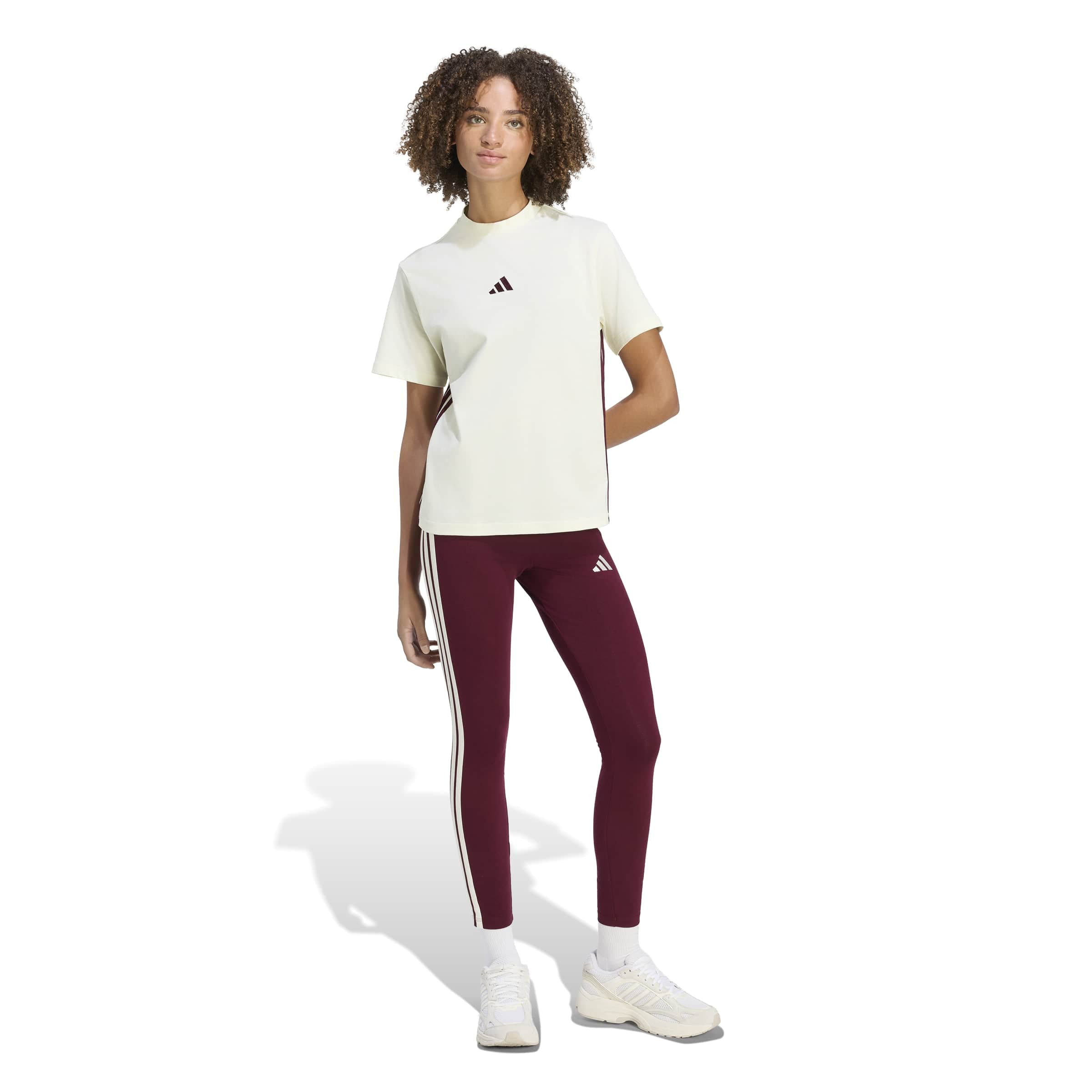 T-shirt fonctionnel 'Essentials' ADIDAS SPORTSWEAR en beige