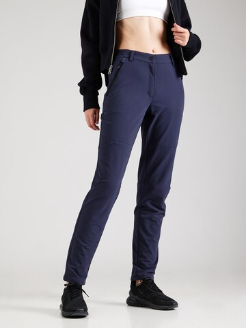 ICEPEAK Regular Outdoor trousers 'BEELITZ' in Blue: front