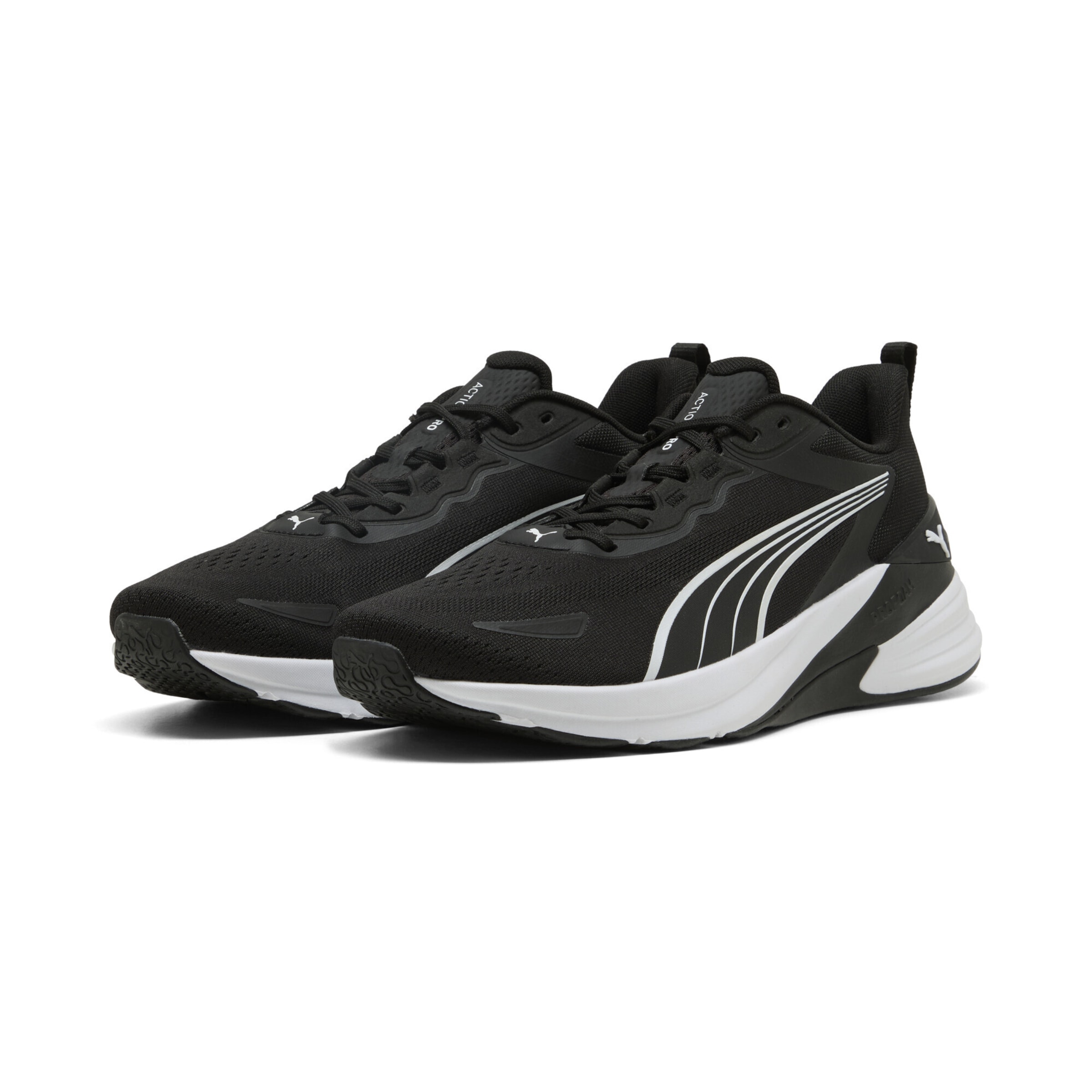 PUMA Sportschoen 'Action Pro' in Zwart