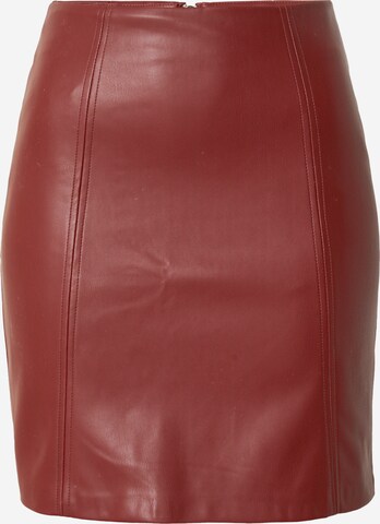 Warehouse Skirt in Red: front