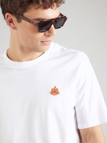 SELECTED - Camiseta 'SLHAMIN' en blanco