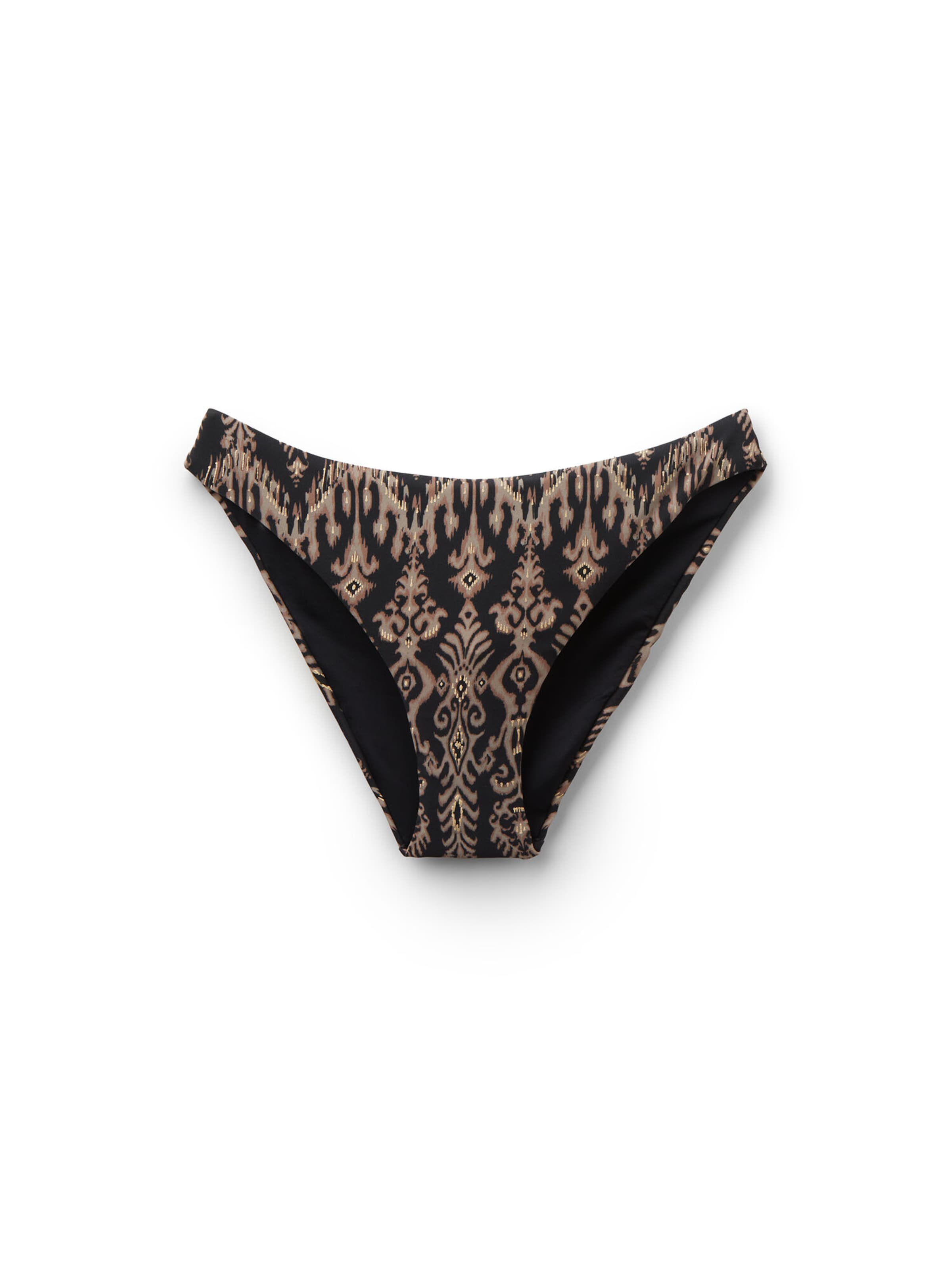 CALZEDONIA Bikini Bottoms in Black: front
