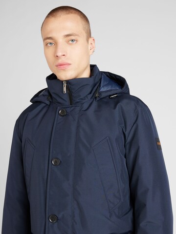 Parka invernale 'Osiass' di BOSS in blu