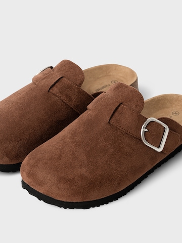 NAME IT Sandals & Slippers 'AVERY' in Brown