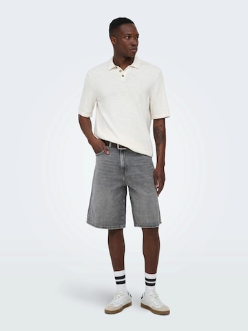 pilka Only & Sons „Baggy“ Džinsai 'ONSCARL'