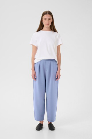 Loosefit Pantalon à plis 'Pannie' InWear en bleu