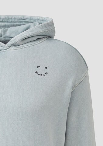 QS Sweatshirt in Grün