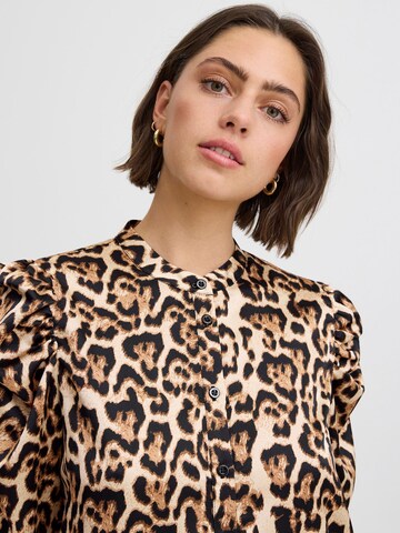 Camicia da donna 'Kate' di ICHI in marrone