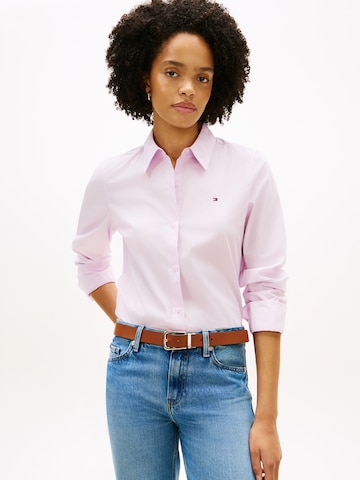 TOMMY HILFIGER - Blusa 'ESS' en lila: frente